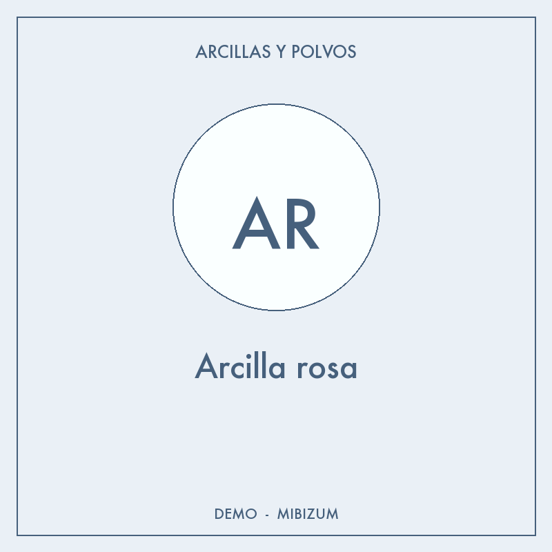 Arcilla rosa