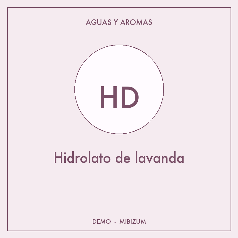 Hidrolato de lavanda