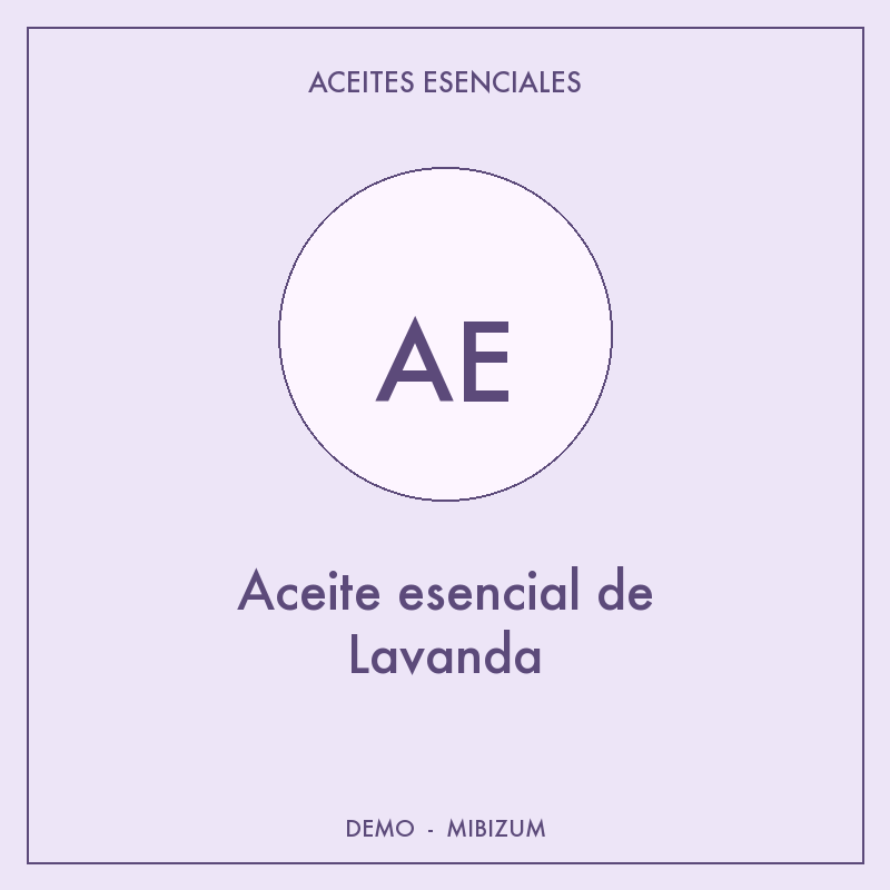 Aceite esencial de Lavanda
