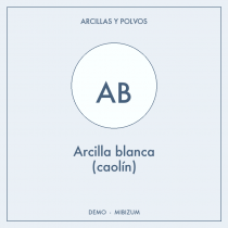 Arcilla blanca (caolín)