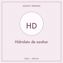 Hidrolato de azahar