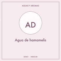 Agua de hamamelis