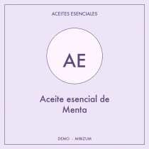 Aceite esencial de Menta