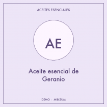 Aceite esencial de Geranio
