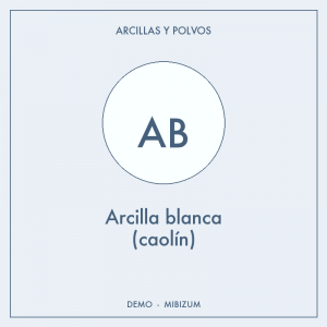 Arcilla blanca (caolín)