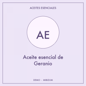 Aceite esencial de Geranio